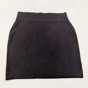 Eileen Fisher Black Knee Length Stretchy Skirt
